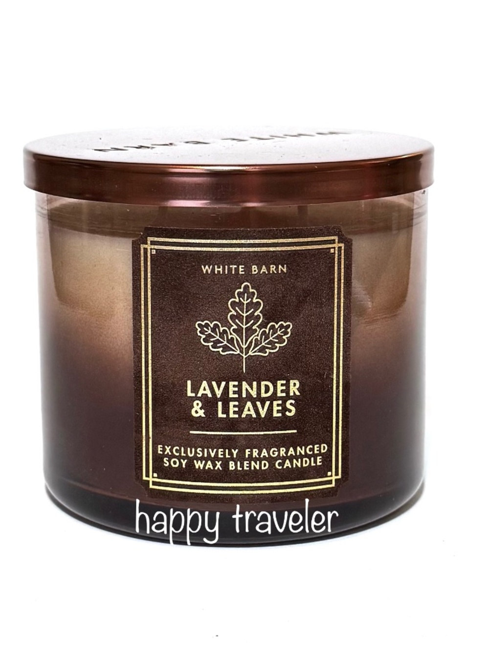 LAVENDER & LEAVES 3-Wick Candle